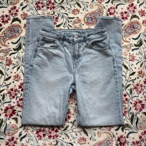 American Eagle Outfitters Light Blue Mom Jeans